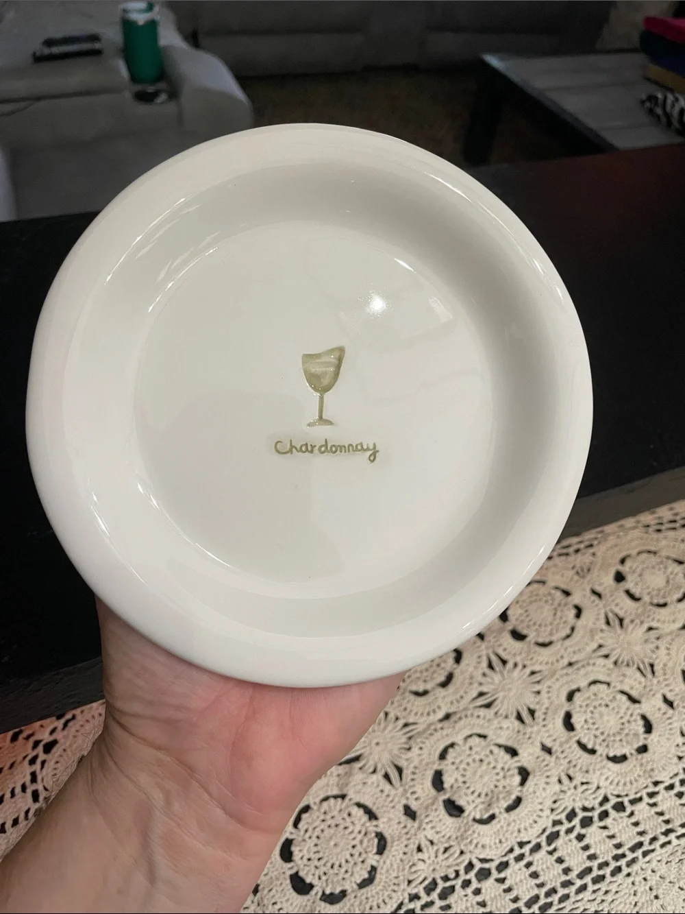 WilliamsSonomaChianti, Porto& Chardonnay White Ceramic Appetizer Plates-Set of 3